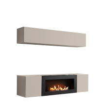 Meblościanka z biokominkiem N1 Kaszmir FLY KASZMIR Podstawowe