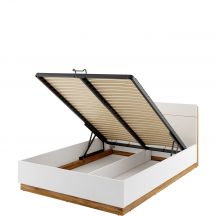 Łóżko 180 x 200 z pojemnikiem na pościel DT-02 DENTRO Podstawowe