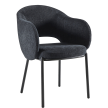 Krzesło tapicerowane STILO z podłokietnikami Podstawowe