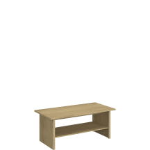 Ława do salonu z półką 120 cm Dąb Cremona / Dąb Lefkas DENZEL Podstawowe