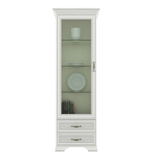 Wysoka witryna pojedyncza Fineline Crema TIFFANY II Podstawowe