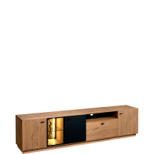 Szafka RTV z oświetleniem COR.052.10 Mokka CORENA MOKKA Podstawowe