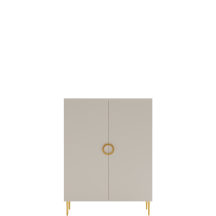 Komoda glamour dwudrzwiowa 90 cm B08 BELUNA Podstawowe