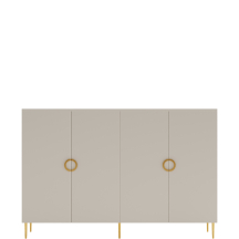 Komoda wysoka glamour 180 cm B09 BELUNA Podstawowe