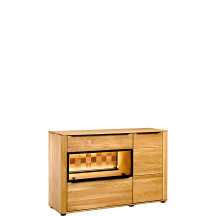 Komoda mała dębowa z oświetleniem Typ 44 LUNA Podstawowe