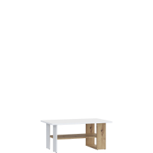 Ława dwupoziomowa 100 x 60 CFTT5210-M256 Dąb Artisan / Biały COFFEE TABLES Podstawowe