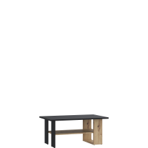 Ława dwupoziomowa 100 x 60 CFTT5210-M922 Dąb Artisan / Czarny COFFEE TABLES Podstawowe
