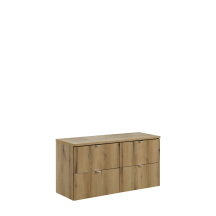 Zestaw szafek łazienkowych z blatem 120 cm NOVA OAK Podstawowe