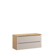 Szafka łazienkowa wisząca z blatem 120 cm OCEAN BEIGE Podstawowe