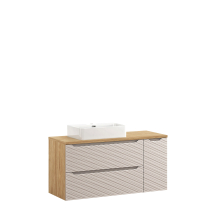 Zestaw szafka łazienkowa z umywalką 120 cm OCEAN BEIGE Podstawowe