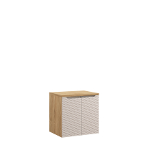 Szafka łazienkowa wisząca z blatem 60 cm OCEAN BEIGE Podstawowe