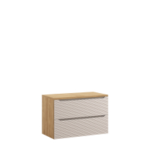 Szafka łazienkowa wisząca z blatem 90 cm OCEAN BEIGE Podstawowe