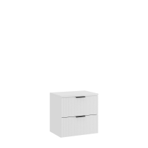 Szafka łazienkowa wisząca z białym blatem 60 cm ADEL WHITE Podstawowe