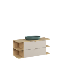 Szafka do łazienki wisząca z umywalką 120 cm DALIA CASHMERE Podstawowe