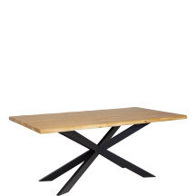 Stół drewniany dębowy 220x100x76 blat 4 cm ST388/4 Podstawowe