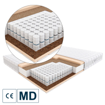 Kieszeniowy materac medyczny Hilding PASODOBLE z matą kokosową Rehabiltacyjny Podstawowe