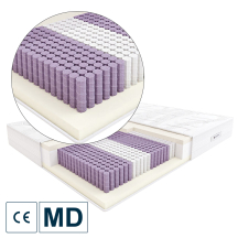 Materac medyczny Multi Pocket Hilding MAKARENA Termoelastyczny z lateksem Podstawowe