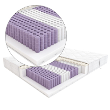 Materac Multi Pocket FLAMENCO Hilding z lateksem i pianką wysokoelastyczną Podstawowe