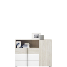 Komoda 120 cm z drzwiami i szufladami RM9 REMO Podstawowe