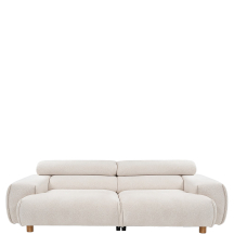 Sofa bez funkcji z ruchomymi zagłówkami NARA 2 Podstawowe