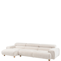 Narożnik bez funkcji z ruchomymi zagłówkami NARA PR2 OT-2 Podstawowe