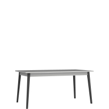 Stół rozkładany 180 + 40 cm Szary Mat IRIS Podstawowe