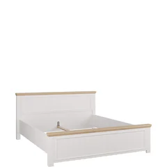Łóżko do sypialni 180 x 200 PNTL1182-Q214 Białe PONTYPOOL Podstawowe