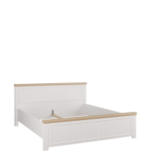 Łóżko do sypialni 180 x 200 PNTL1182-Q214 Białe PONTYPOOL Podstawowe