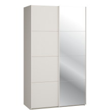 Szafa przesuwna 2-drzwiowa z lustrem 120 cm SSQS62412-U60 SOPHISTISPACE/SD3 Podstawowe