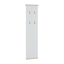 Wąski panel wieszak do przedpokoju PNTD701-Q245 Biały PONTYPOOL Podstawowe