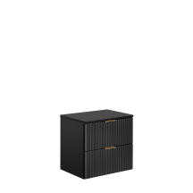 Szafka łazienkowa wisząca 60 cm z blatem ADEL BLACK Podstawowe