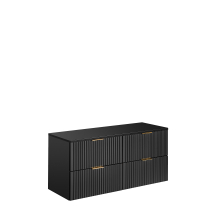 Szafka łazienkowa wisząca 120 cm z blatem ADEL BLACK Podstawowe