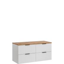 Szafka łazienkowa wisząca 120 cm z blatem ADEL WHITE Podstawowe