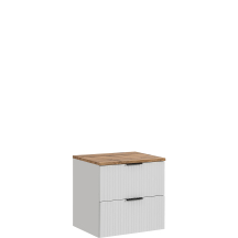 Szafka łazienkowa wisząca 60 cm z blatem ADEL WHITE Podstawowe