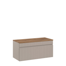 Szafka wisząca do łazienki 80 cm z blatem ICONIC CASHMERE Podstawowe