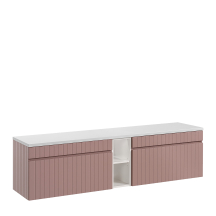 Zestaw meblowy do łazienki 180 cm z blatem ICONIC ROSE Podstawowe