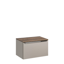 Szafka łazienkowa wisząca 80 cm z blatem SANTE FE TAUPE Podstawowe