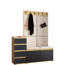 Zestaw mebli do przedpokoju EMI 34 130 cm Podstawowe (5)