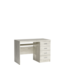 Biurko z szufladami 120 cm I-16 INDIANAPOLIS KRAFT BIAŁY Podstawowe
