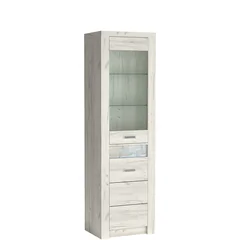 Witryna pojedyncza 56 cm I-4 INDIANAPOLIS KRAFT BIAŁY Podstawowe