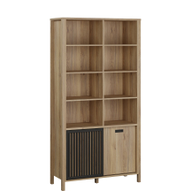 Regał z lamelami 100 cm JTNR723-M635 JYTANA Podstawowe