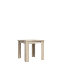 Stół kwadratowy rozkładany TBLT7028-D30 Dąb Sonoma TABLES Podstawowe