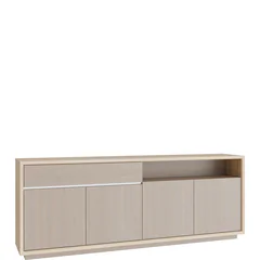Komoda z oświetleniem LED FCRK242LB-Q288 Dąb Riva / Sosna Imbiah FICAR Podstawowe