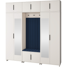 Duży zestaw do przedpokoju 210 cm BIANCO 12 Cashmere Podstawowe