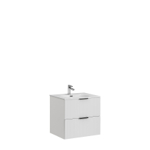 Szafka do łazienki z umywalką wisząca 60 cm ADEL WHITE Podstawowe