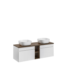 Wisząca szafka do łazienki Iconic z umywalką 180 cm ICONIC WHITE Podstawowe