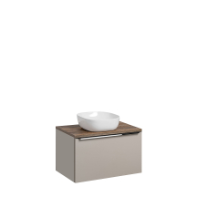 Szafka do łazienki taupe z umywalką i blatem 80 cm SANTA FE TAUPE Podstawowe