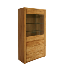 Witryna podwójna 100 cm BUE-72 Dąb Naturalny BRUNO Podstawowe