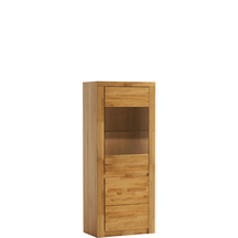 Kredens wąski 60 cm BUE-81 Dąb Naturalny BRUNO Podstawowe