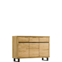 Komoda 1 szuflada 3 drzwi 130 cm MOE-32 Dąb Bianco MONO Podstawowe